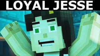 Jesse Loyal To The Warden - Minecraft Story Mode Season 2 Episode 3 Jailhouse Block