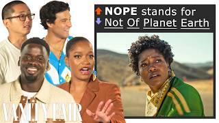 NOPE Fan Theories with Keke Palmer Daniel Kaluuya Steven Yeun and Brandon Perea  Vanity Fair