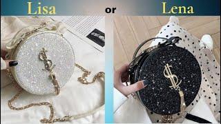 Pick one from lisa or lena.outfit styles makeups accessories of girls