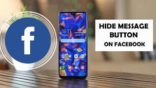 How To Hide Message Button in Facebook Profile 2020