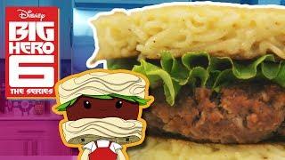 HOW TO MAKE NOODLE BURGER from Big Chibi 6  Feast of Fiction