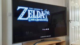 Yuzu emulator multicore - zelda links awakening - LG 75inch 4k tv - razer blade pro