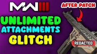  MW3 Unlimited Attachments Glitch *REDACTED WEAPONS* - MW3 Glitch for Warzone  Multiplayer