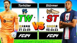 Torhüter vs Stürmer in FC 24 