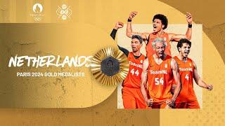 NETHERLANDS - 3x3 BASKETBALL PARIS 2024 OLYMPIC GOLD MEDALISTS  MIXTAPE