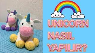 Unicorn Nasıl Yapılır? #1 -  Kafa ve Gövde   How to Make Unicorn - Head and Body English #1