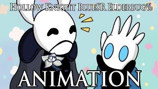 BlueSR Hollow Knight Animation  Giving Elderbug a Flower at World Record Speed