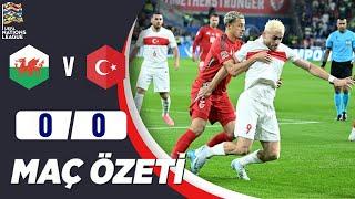 Galler - Türkiye  0-0  Maç özeti  UEFA Uluslar Ligi 2024-25  türkiye galler özet