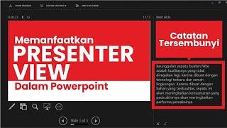 Membuat Catatan Tersembunyi di Powerpoint