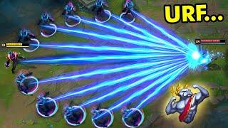 URF FUN MOMENTS 2024 Uncatchable Leblanc 8 Minute 1v1 Taric 1v5...