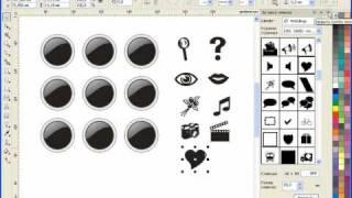 Уроки CorelDRAW  векторные иконки