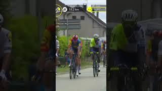 Pedersen wins the intermediate sprint Is this a sign of things to come ‍️ #letourdefrance