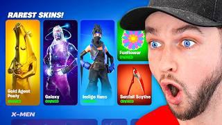 The 50 Rarest Fortnite Skins of All Time