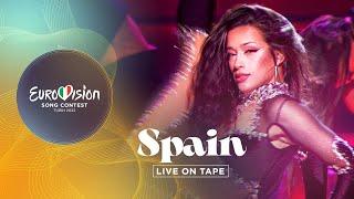 Chanel - SloMo - Spain  - Live On Tape - Eurovision 2022