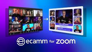 Elevate your Zoom experience with Ecamm for Zoom