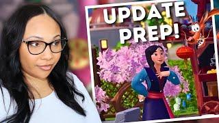 Update Prep + Dreamsnaps Mulan is finally coming  Disney Dreamlight Valley