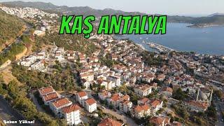 KAŞ ANTALYA ŞEHİR MERKEZİ TURU #kaş #antalya #antalyakaş