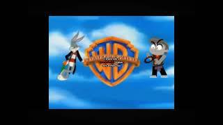 Warner bros pictures logo with bugs bunny and the guy with a teenager