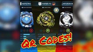 Drain Fafnir F3GoldNepstrius N2Blue & Wyvron W2Silver Qr Codes