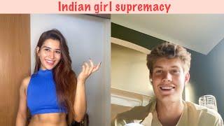 Omegle but they love Indian girls   Dhruvi Nanda