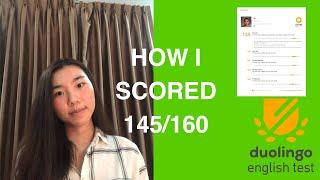 HOW I SCORED 145160 ON DUOLINGO ENGLISH TEST + tips and tricks