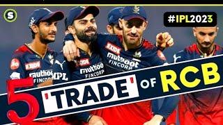 IPL 2023  5 players RCB might Trade in Trading Window