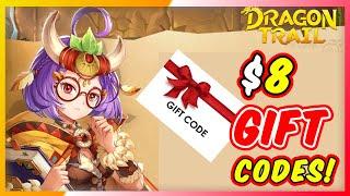 Dragon Trail - Lots of Gift Codes Plus $8 Gifts Code Extra