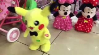Pikachu Pokemon Toys Mickey Mouse and Minnie Hello Kitty battery toys