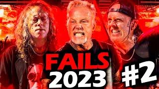 METALLICA FAILS LIVE COMPILATION 2023 PART 2