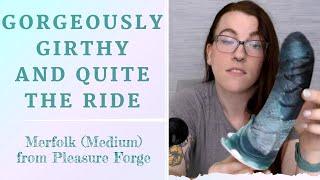 Reviewing Merfolk M Silicone Monster Dildo from Pleasure Forge