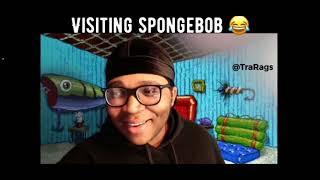 Visiting Spongebob