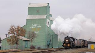 CP 2816 - The Empress Steam Locomotive - Edmonton to Blackfalds - March 19 2024