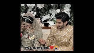 Bhai behan ka rishta hi aisa hota h  #zaraib #laraibkhalid #zarnabfatima #wedding
