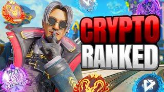 High Skill Crypto Ranked Gameplay - Apex Legends No Commentary