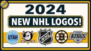 NEW NHL Logo Changes Explained  2024 NHL Season