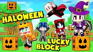 Nếu Mr Vịt Đập Lucky Block Halloween Trong Minecraft