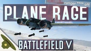 Battlefield 5 Just PLANE RAGE from salty players in the chat  RangerDave