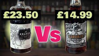 KRAKEN Spiced Rum Overpriced or Worth It? A RUM COMPARISON