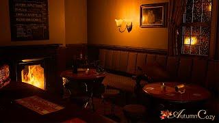 COZY PUB AMBIENCE Rain Sounds Soft Chatter Rain Creaking