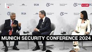 LIVE India US & Germany Foreign Ministers Joint Panel Discussion at Munich Security Conference