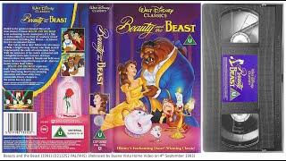 Beauty and the Beast 1991 film 4th September 1993 UK VHS