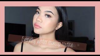 Everyday winter makeup routine  alissaten