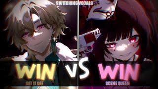 Nightcore ↬ Win Win Switching Vocals