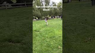 Run Run Cartwheel Block