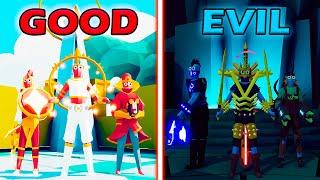 GOOD TEAM vs EVIL TEAM - Totally Accurate Battle Simulator  TABS