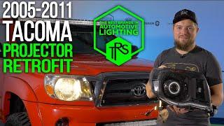 How to build custom HID projector retrofit headlights and install bi-xenon projectors and LED halos