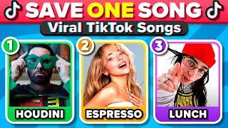 SAVE ONE SONG - Most Popular TikTok Viral Songs Music Quiz