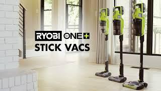 Cleaning Unplugged  RYOBI 18V ONE+ Cordless Stick Vacs