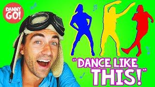 Dance Like This   Danny Go Clap Shake Jump Movement Songs for Kids
