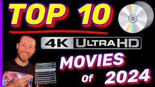 TOP 10 4K UltraHD Blu Ray Movie Releases of 2024 so far Countdown of BEST Image & Sound Quality 4Ks